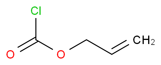 prop-2-en-1-yl chloroformate_分子结构_CAS_2937-50-0