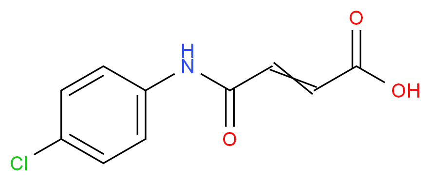 4-(4-chloroanilino)-4-oxobut-2-enoic acid_分子结构_CAS_306935-74-0)