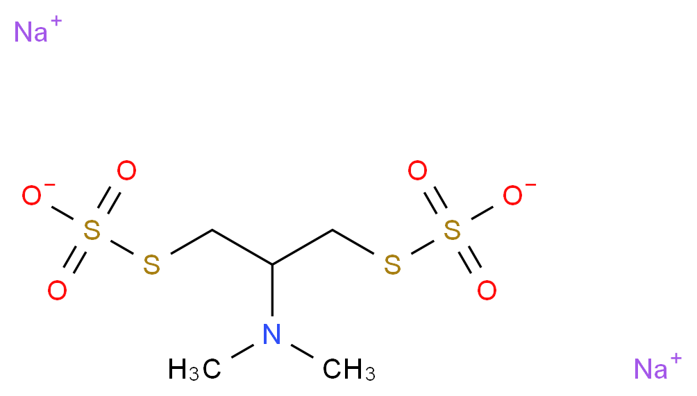 Monosultap_分子结构_CAS_52207-48-4)