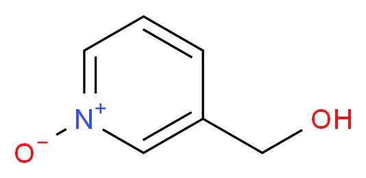 3-(hydroxymethyl)pyridin-1-ium-1-olate_分子结构_CAS_6968-72-5