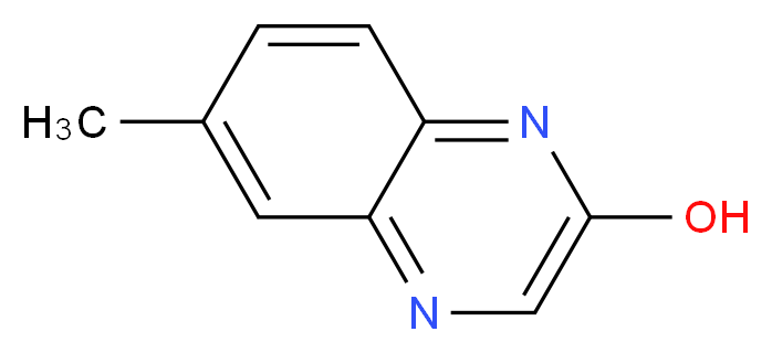 2-Hydroxy-6-methylquinoxaline_分子结构_CAS_5762-64-1)