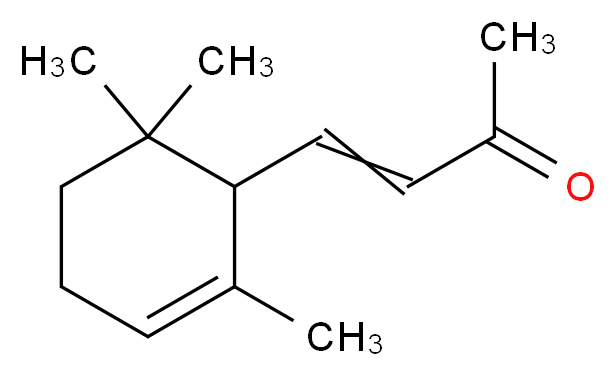 4-(2,6,6-TriMethylcyclohex-2-en-1-yl)but-3-en-2-one_分子结构_CAS_127-41-3)