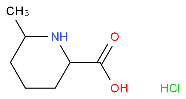 6-methylpiperidine-2-carboxylic acid hydrochloride_分子结构_CAS_99571-58-1