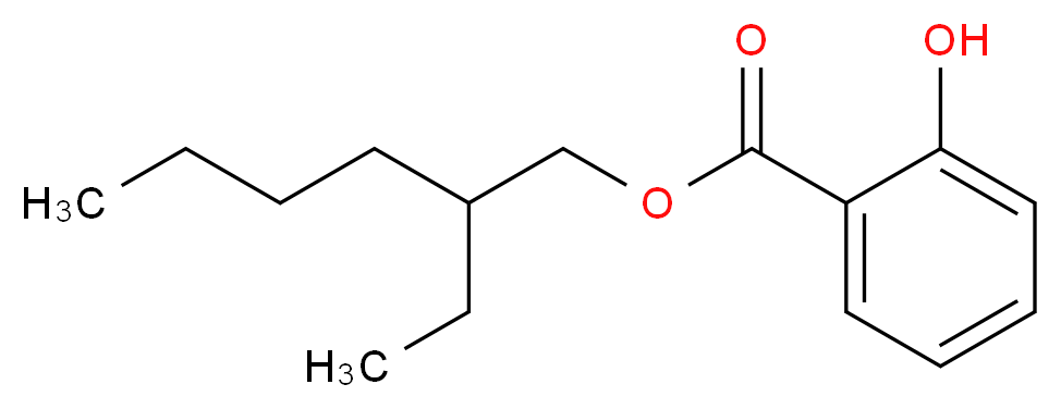 CAS_118-60-5 分子结构