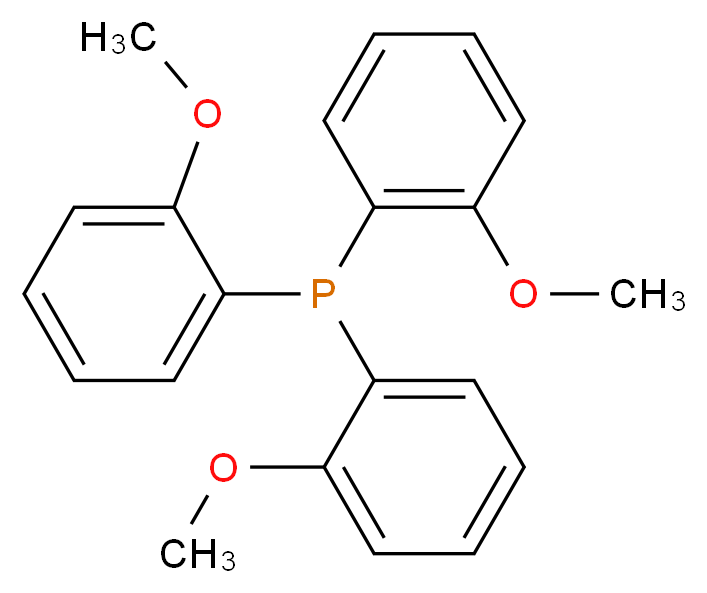 三(2-甲氧基苯基)膦_分子结构_CAS_4731-65-1)