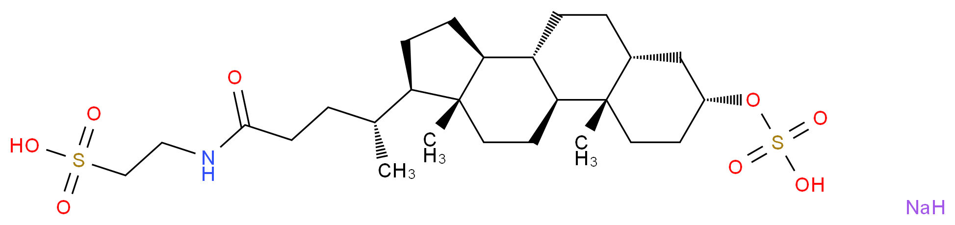 Taurolithocholic acid 3-sulfate disodium salt_分子结构_CAS_64936-83-0)