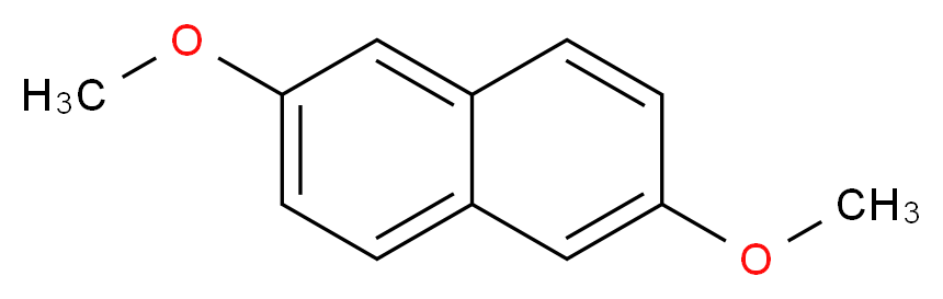 2,6-dimethoxynaphthalene_分子结构_CAS_5486-55-5