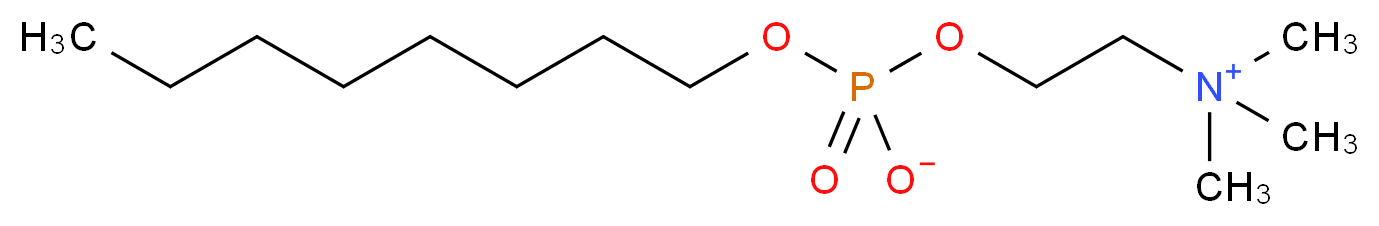 O-(Octylphosphoryl)choline solution_分子结构_CAS_53255-89-3)
