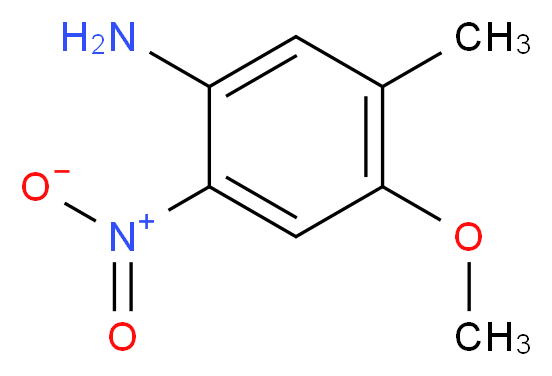 4-Methoxy-5-methyl-2-nitroaniline_分子结构_CAS_55730-09-1)