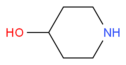 4-Piperidinol_分子结构_CAS_5382-16-1)