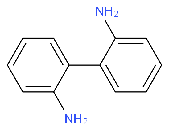 2,2′-Biphenyldiamine_分子结构_CAS_1454-80-4)