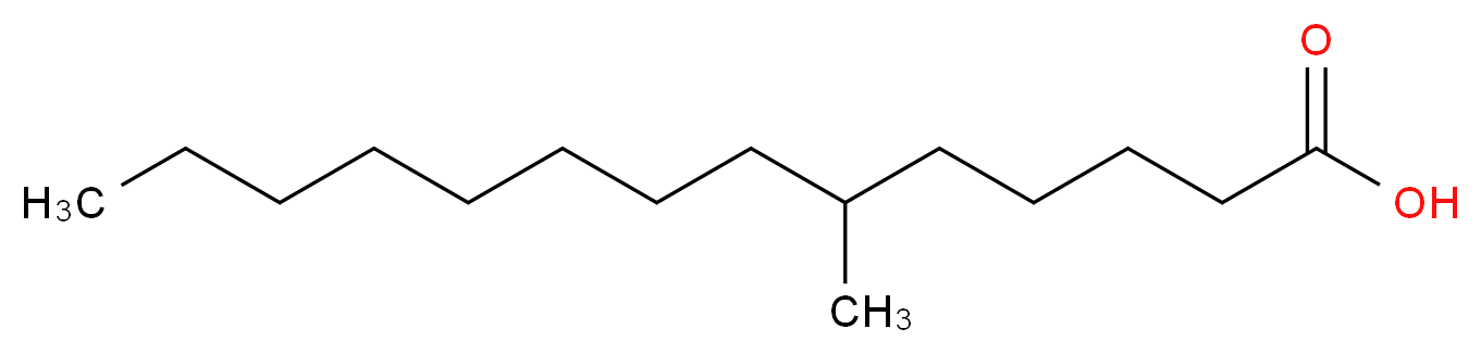 6-methyltetradecanoic acid_分子结构_CAS_53696-18-7