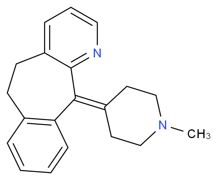 2-(1-methylpiperidin-4-ylidene)-4-azatricyclo[9.4.0.0^{3,8}]pentadeca-1(11),3,5,7,12,14-hexaene_分子结构_CAS_3964-81-6