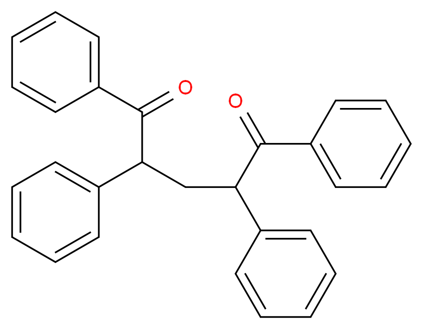 1,2,4,5-四苯基-1,5-戊二酮_分子结构_CAS_41848-69-5)