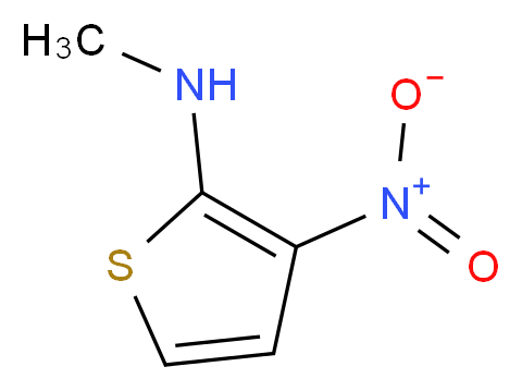 N-methyl-3-nitrothiophen-2-amine_分子结构_CAS_1150102-52-5