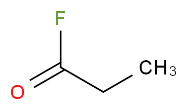 propanoyl fluoride_分子结构_CAS_430-71-7