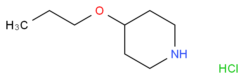 4-Propoxypiperidine hydrochloride_分子结构_CAS_903891-77-0)