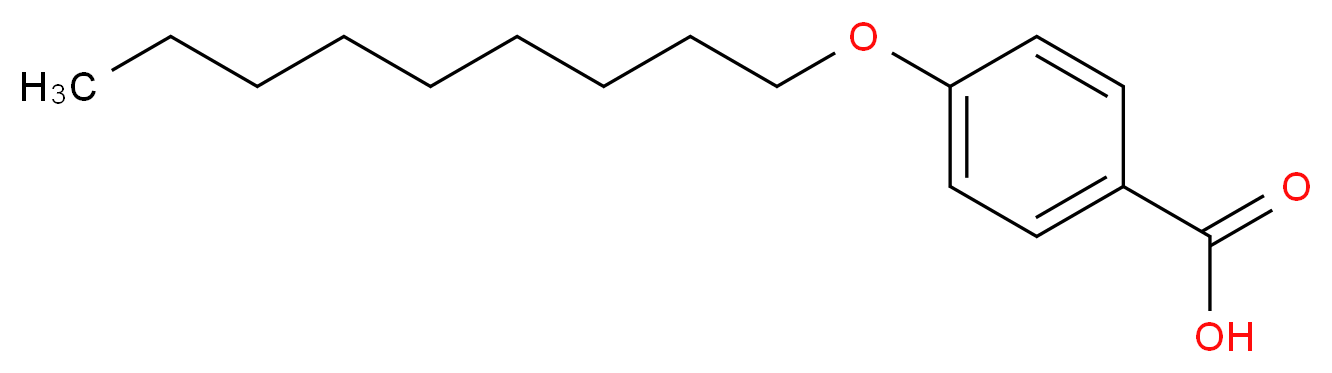 4-(nonyloxy)benzoic acid_分子结构_CAS_15872-43-2