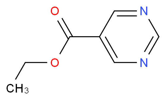 Ethyl 5-pyrimidinecarboxylate_分子结构_CAS_40929-50-8)