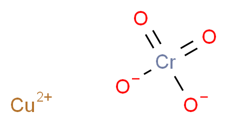 CUPRIC CHROMATE_分子结构_CAS_13548-42-0)