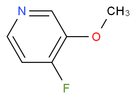 4-fluoro-3-methoxypyridine_分子结构_CAS_629626-46-6)