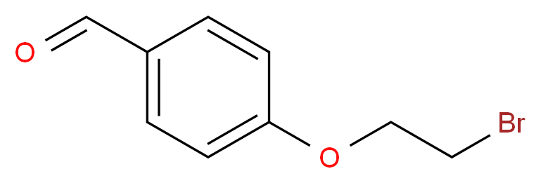 4-(2-Bromoethoxy)benzenecarbaldehyde_分子结构_CAS_52191-15-8)