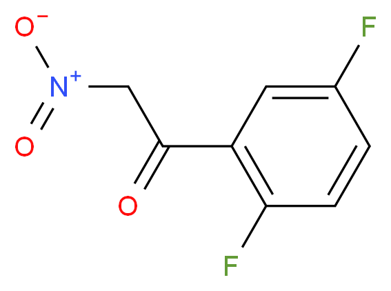 1-(2,5-difluorophenyl)-2-nitroethan-1-one_分子结构_CAS_951127-27-8