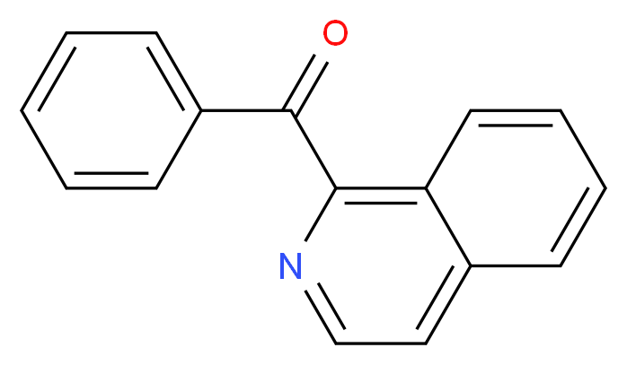 1-benzoylisoquinoline_分子结构_CAS_16576-23-1