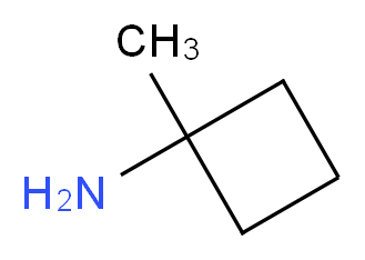 1-methylcyclobutan-1-amine_分子结构_CAS_40571-47-9