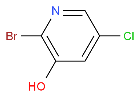 2-bromo-5-chloropyridin-3-ol_分子结构_CAS_127561-70-0