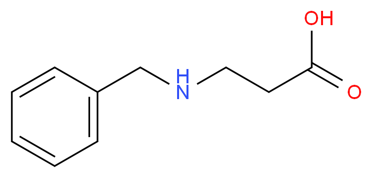 N-benzyl-beta-alanine_分子结构_CAS_5426-62-0)