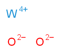 tungsten(4+) ion dioxidandiide_分子结构_CAS_12036-22-5