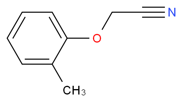 2-(2-methylphenoxy)acetonitrile_分子结构_CAS_50635-21-7