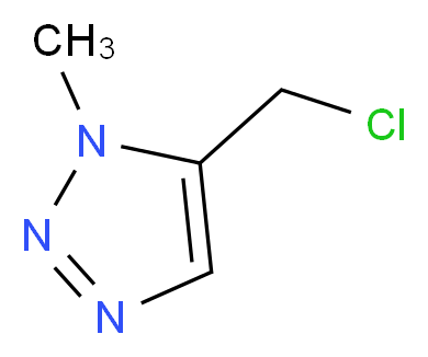 5-(chloromethyl)-1-methyl-1H-1,2,3-triazole_分子结构_CAS_759447-96-6)