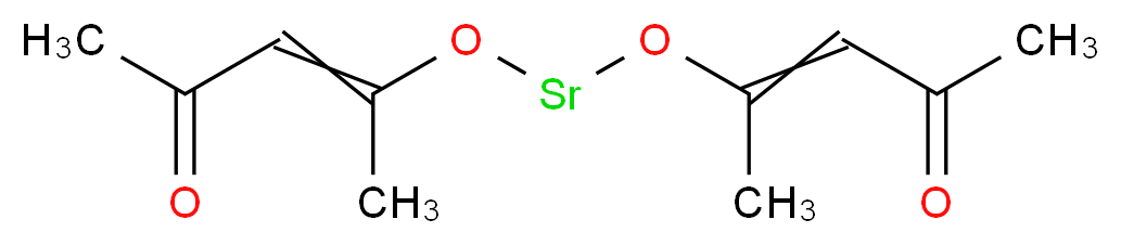 4-({[(4-oxopent-2-en-2-yl)oxy]strontio}oxy)pent-3-en-2-one_分子结构_CAS_12193-47-4