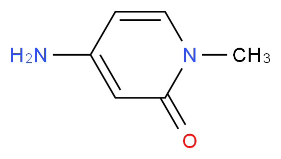 4-amino-1-methyl-1,2-dihydropyridin-2-one_分子结构_CAS_952182-01-3