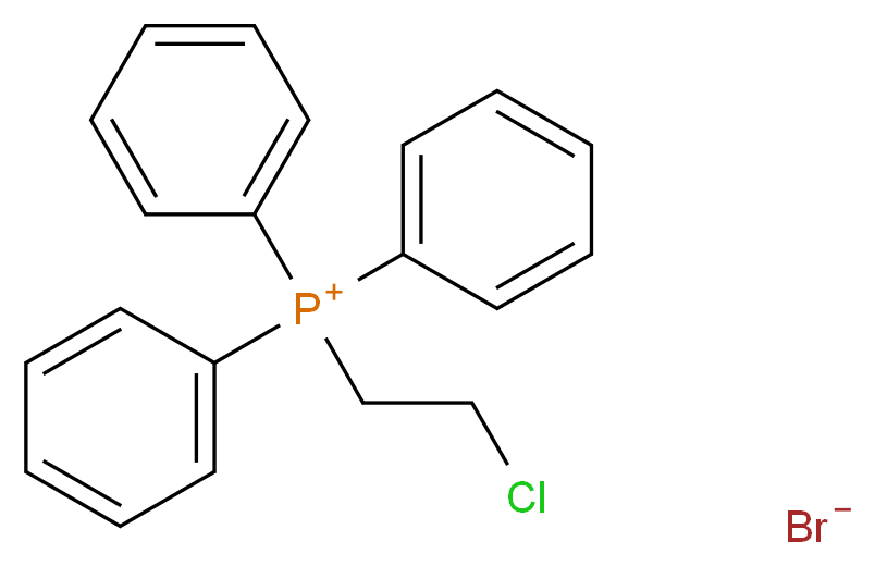 (2-chloroethyl)triphenylphosphanium bromide_分子结构_CAS_31238-20-7