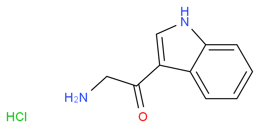 2-(1H-INDOL-3-YL)-2-OXO-ETHYLAMINE HCL_分子结构_CAS_53552-11-7)