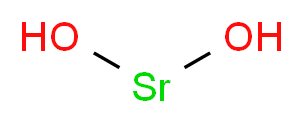 氢氧化锶_分子结构_CAS_18480-07-4)
