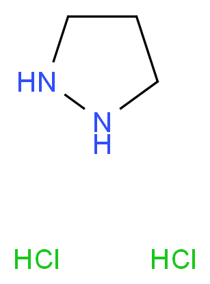 pyrazolidine dihydrochloride_分子结构_CAS_89990-54-5