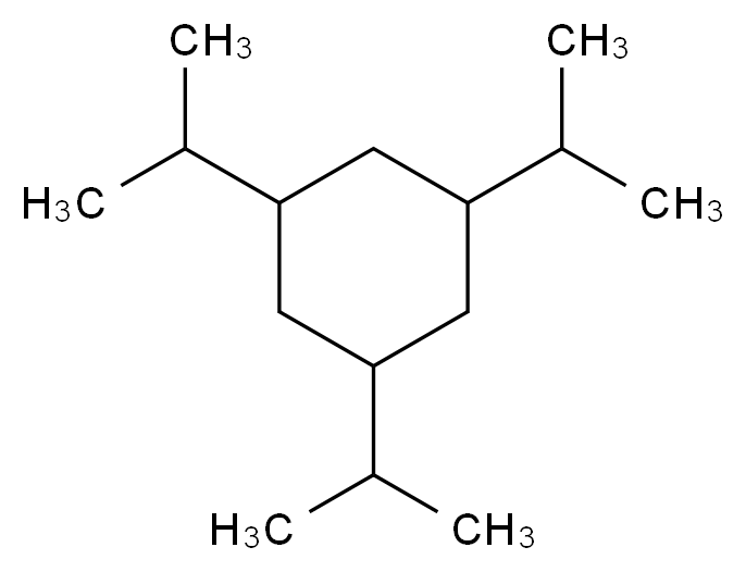 1,3,5-tris(propan-2-yl)cyclohexane_分子结构_CAS_34387-60-5