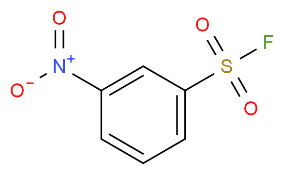 3-Nitrobenzenesulphonyl fluoride 97%_分子结构_CAS_349-78-0)