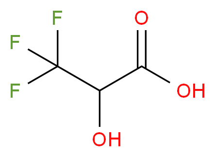 3,3,3-trifluoro-2-hydroxypropanoic acid_分子结构_CAS_684-07-1