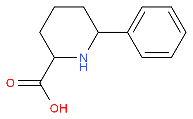 6-phenylpiperidine-2-carboxylic acid_分子结构_CAS_1219143-12-0