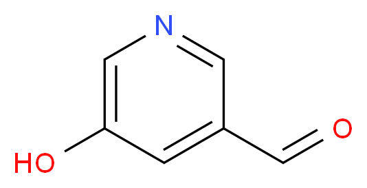 5-hydroxypyridine-3-carbaldehyde_分子结构_CAS_1060804-48-9