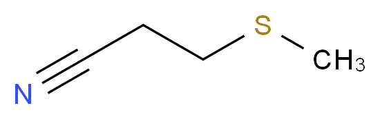3-METHYLMERCAPTOPROPIONITRILE_分子结构_CAS_)