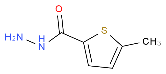 5-methylthiophene-2-carbohydrazide_分子结构_CAS_)