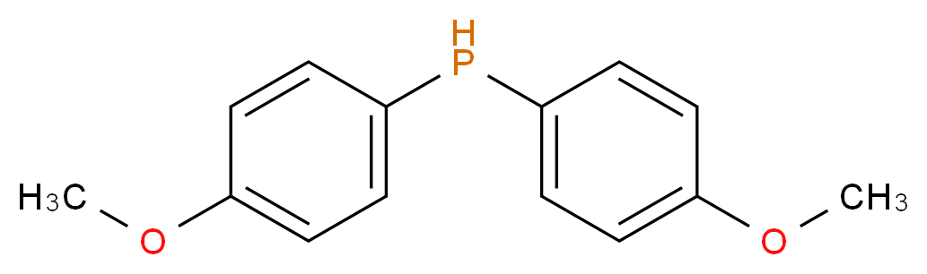 bis(4-methoxyphenyl)phosphane_分子结构_CAS_84127-04-8