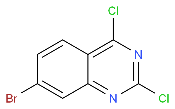 7-Bromo-2,4-dichloroquinazoline_分子结构_CAS_959237-68-4)