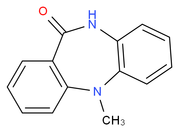 5,10-Dihydro-5-methyl-11H-dibenzo[b,e][1,4]diazepin-11-one_分子结构_CAS_5026-42-6)